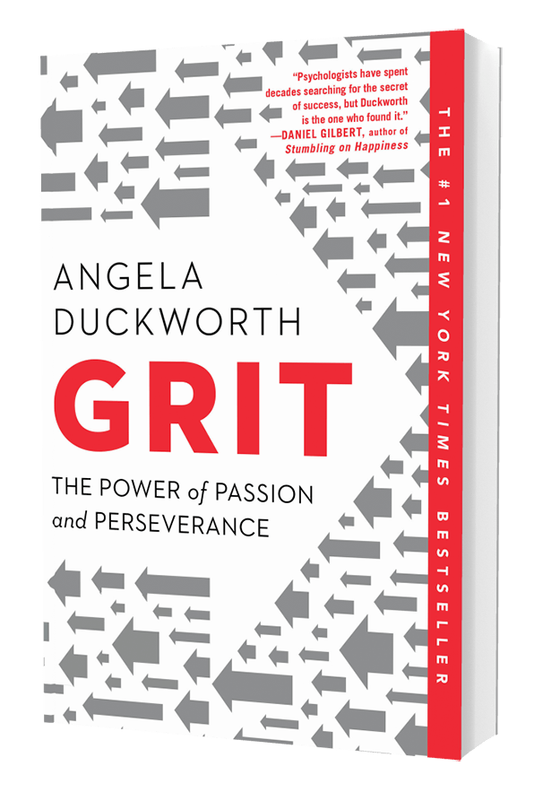 Cover of Angela Duckworth's book Grit
